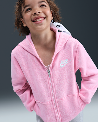 Nike Sportswear Club Fleece Big Kids' Oversized Full-Zip Hoodie